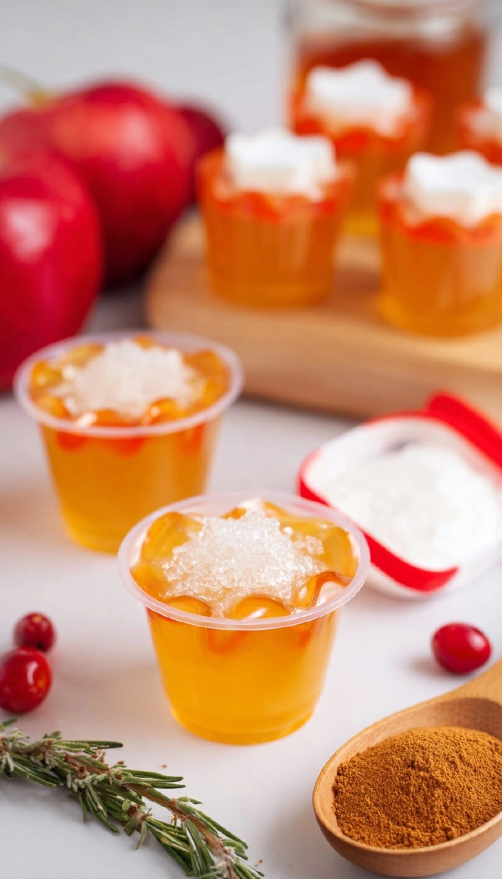 Apple Cider Jello Shots