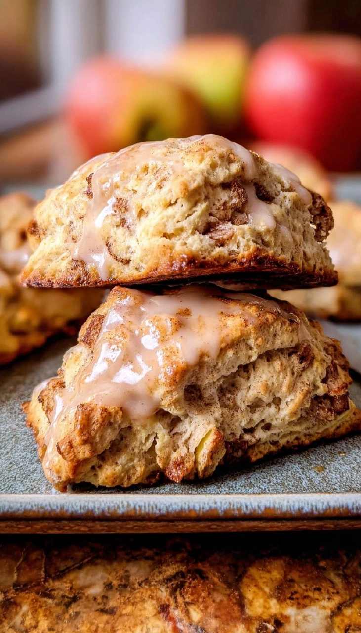 Apple Cinnamon Scones