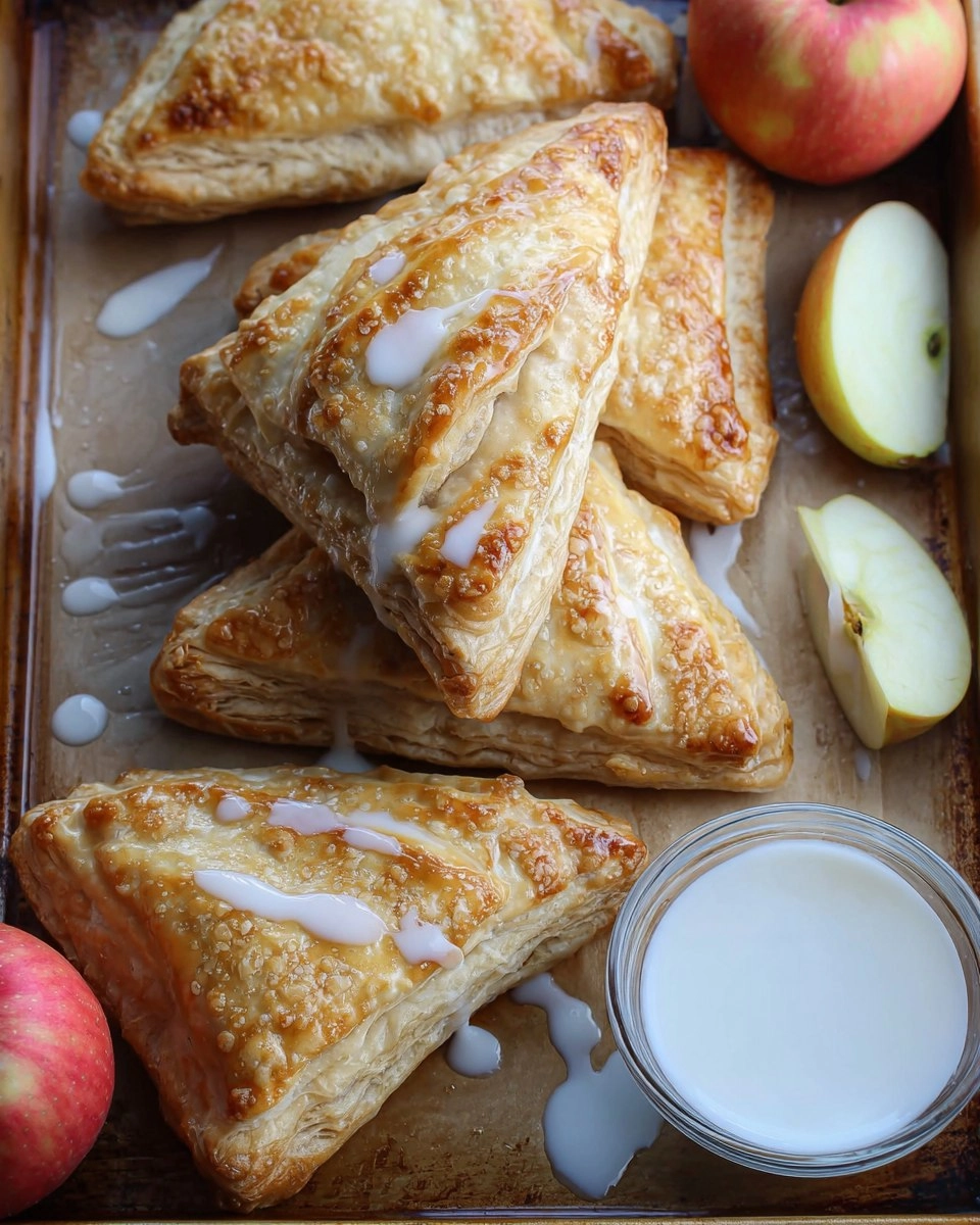 Apple Turnovers with Puff Pastry