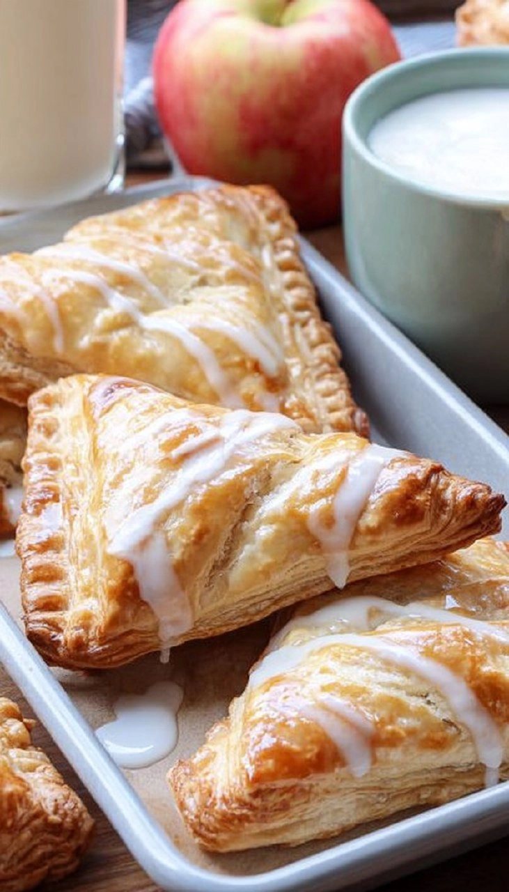 Apple Turnovers with Puff Pastry