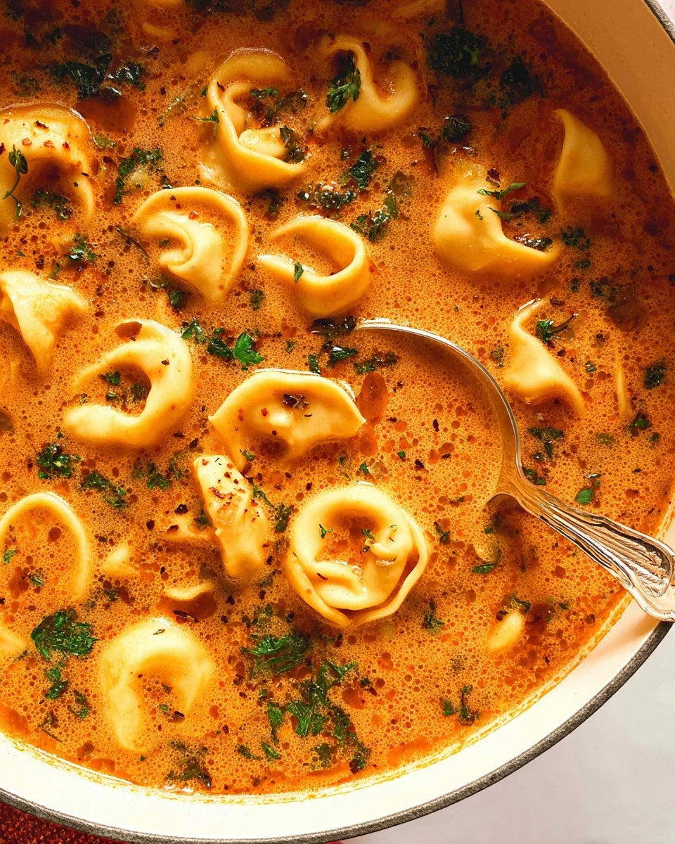 Creamy Tortellini Soup