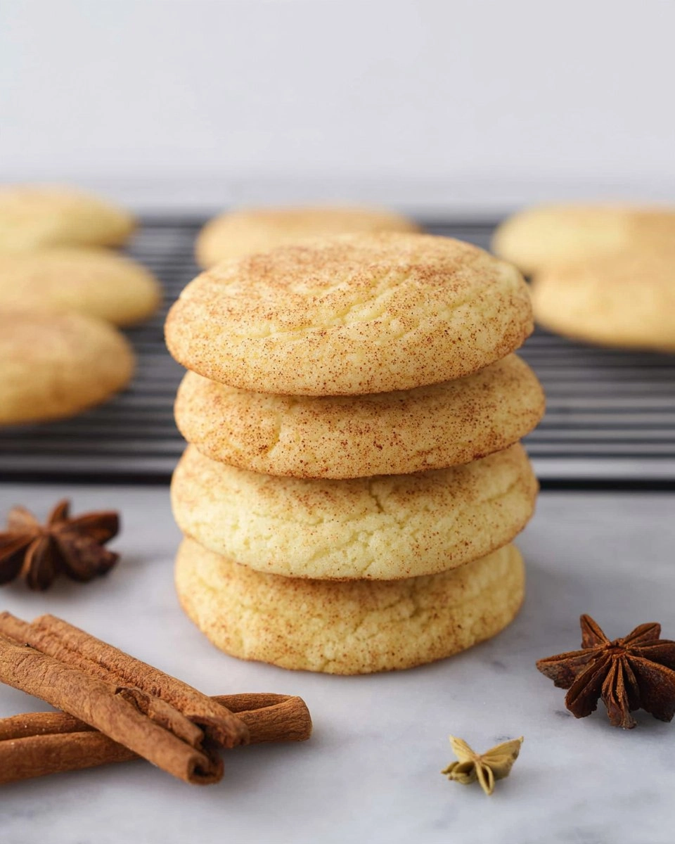 Fall Spice Snickerdoodle Cookies