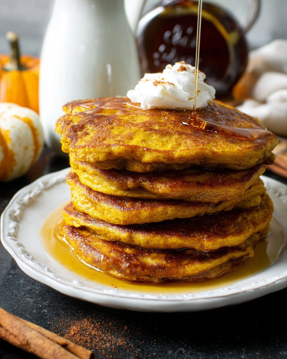 Fluffy Pumpkin Pancakes