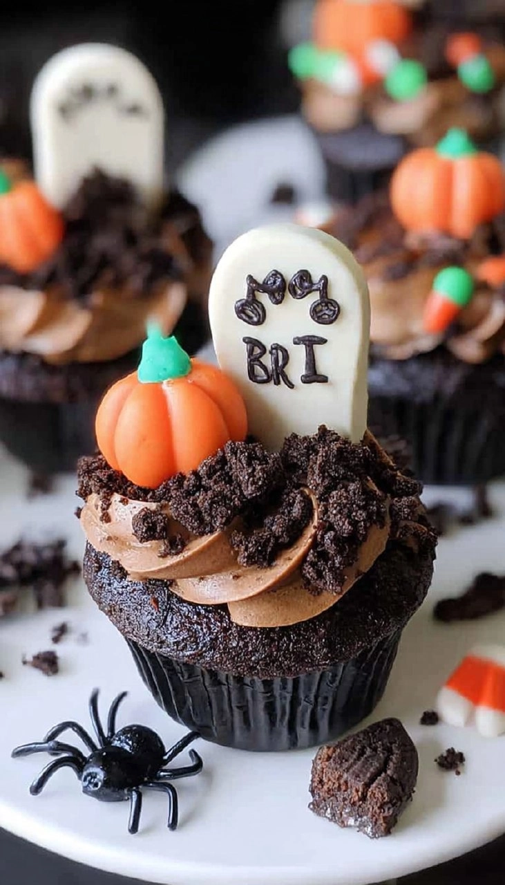 Graveyard Cupcakes
