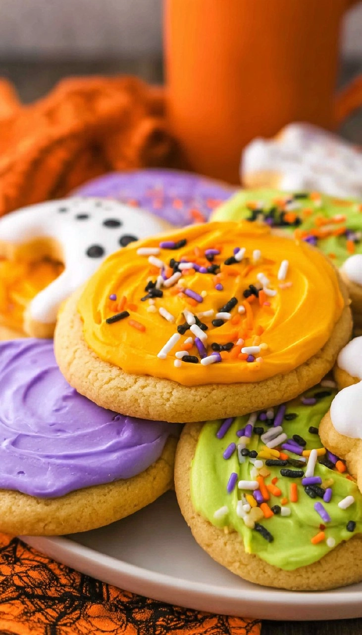 Halloween Sugar Cookies (Lofthouse Style!)