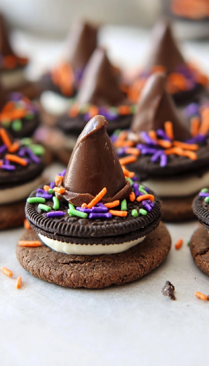 Oreo Witch Hat Cookies