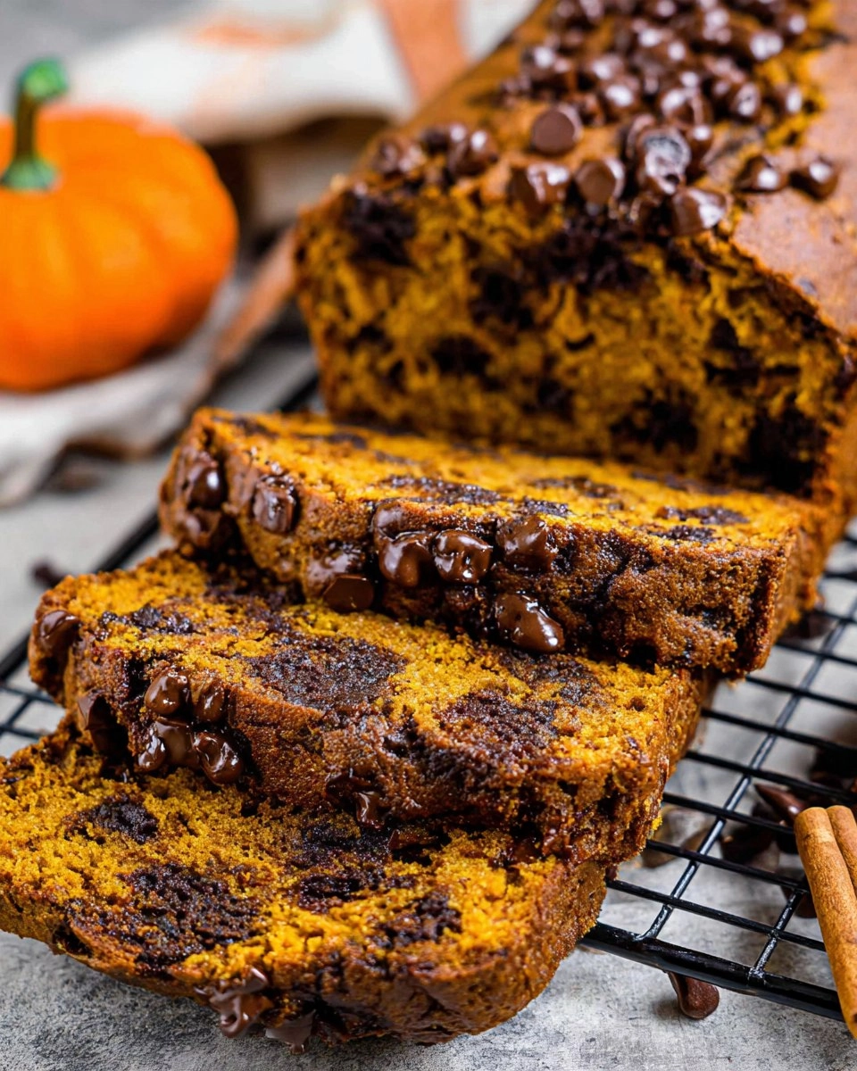 Pumpkin Chocolate Chip Bread