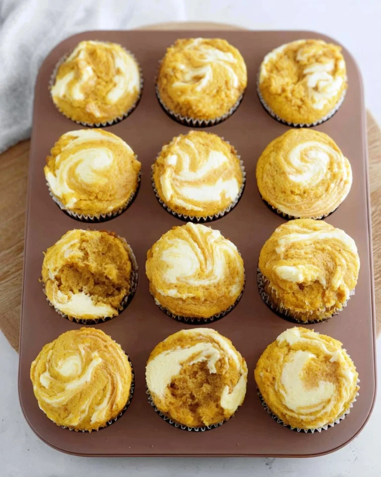 Pumpkin-Muffins-with-Cheesecake-Swirl-Recipe