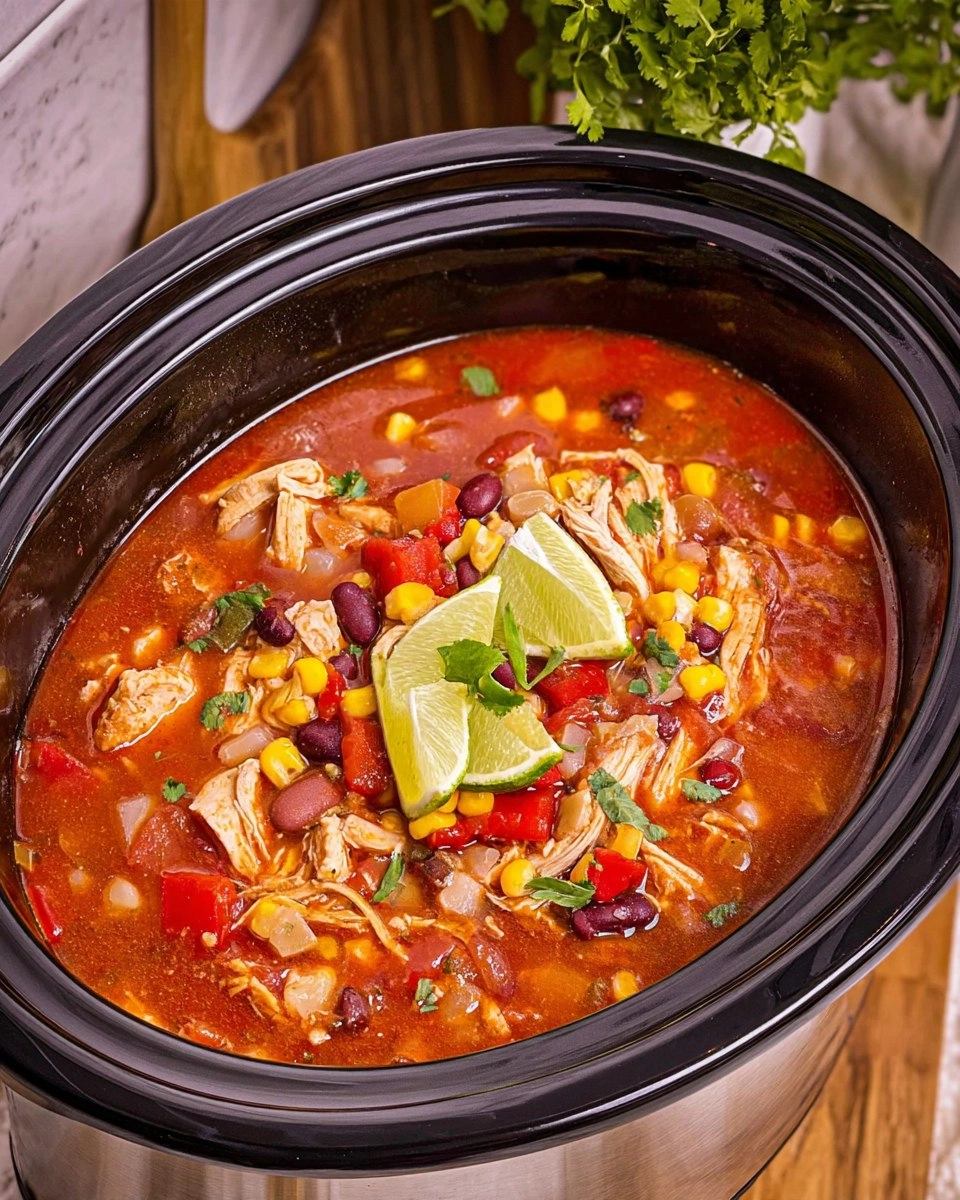 Slow Cooker Chicken Chili