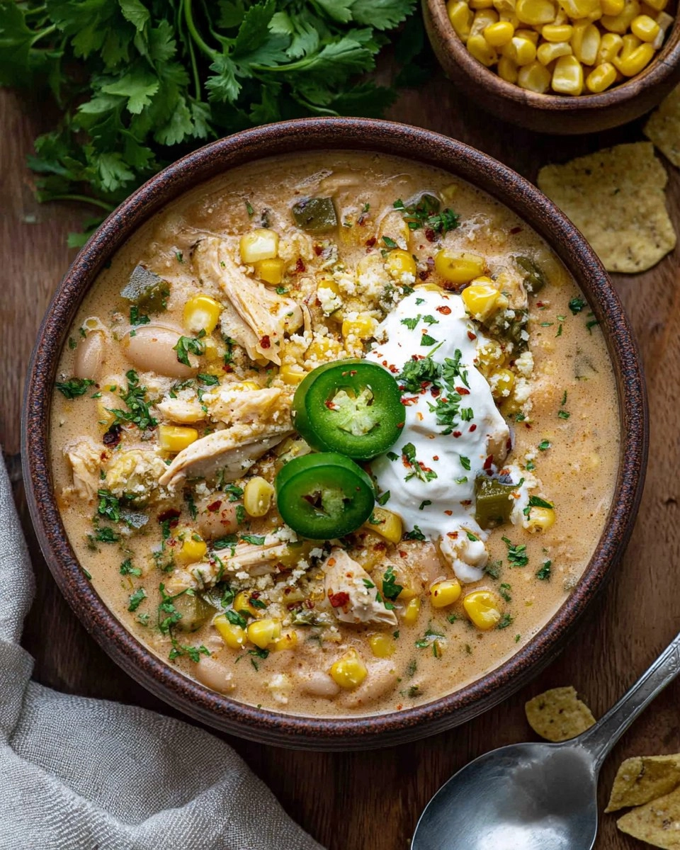 Street Corn White Chicken Chili